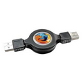 7' Retractable USB Extender Cable